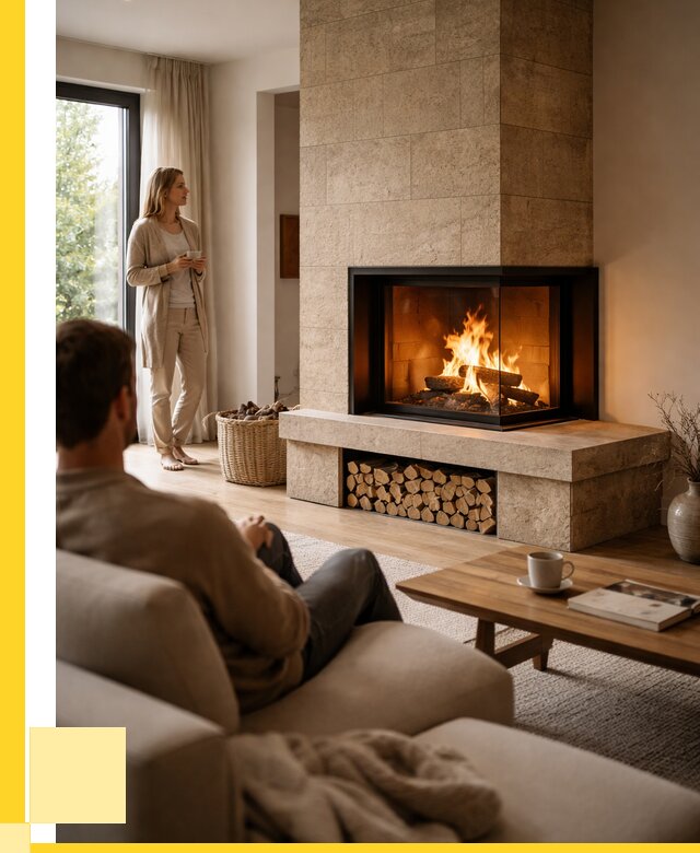 Угловые камины из кирпича установка в Феодосии от 152370 р. ЭриданФдс