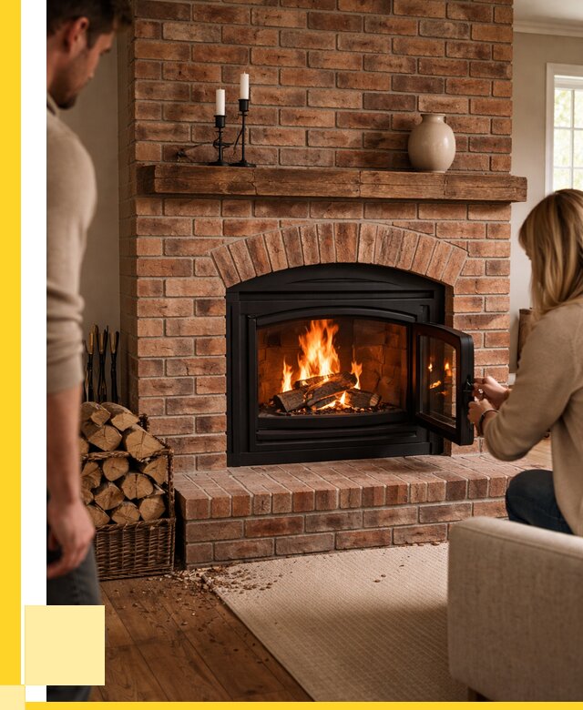 Кирпичные камины под ключ в Феодосии от 152370 р. | ЭриданФдс