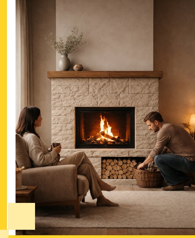 Камины для дома в Феодосии под ключ от 152370 р. | ЭриданФдс