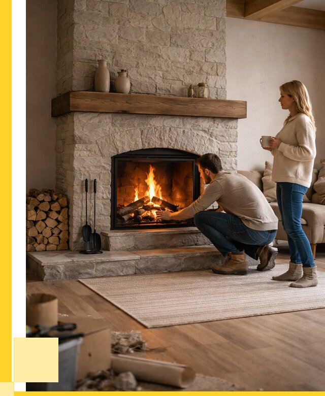 Камины для загородного дома в Феодосии от 355530 р., ЭриданФдс