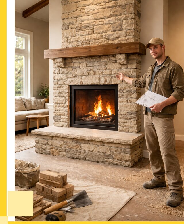 Камины под ключ в Феодосии от 182844 р. | ЭриданФдс — установка