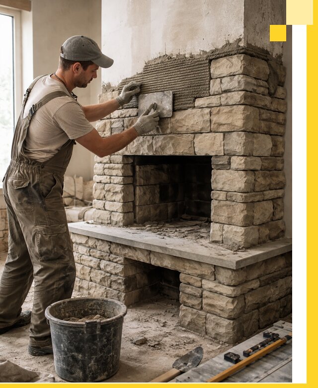 Строительство каминов под ключ в Феодосии от проектирования до монтажа