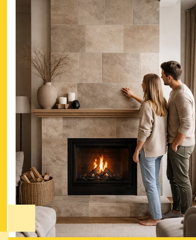 Облицовка каминов керамогранитом в Феодосии от 4571 р. | ЭриданФдс