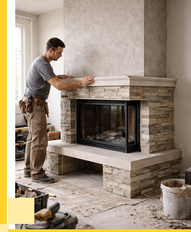 Изготовление каминов под ключ в Феодосии от 152370 р. | ЭриданФдс