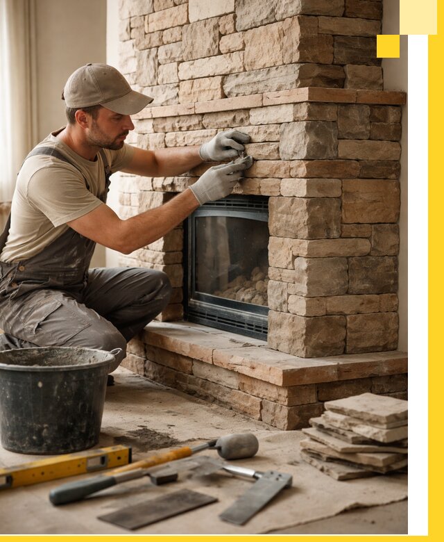 Проектирование и установка печей-каминов под ключ в Феодосии