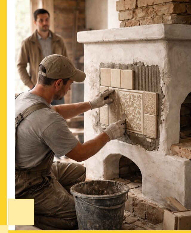 Отделка печей и банных печей в Феодосии от 35553 р. | ЭриданФдс