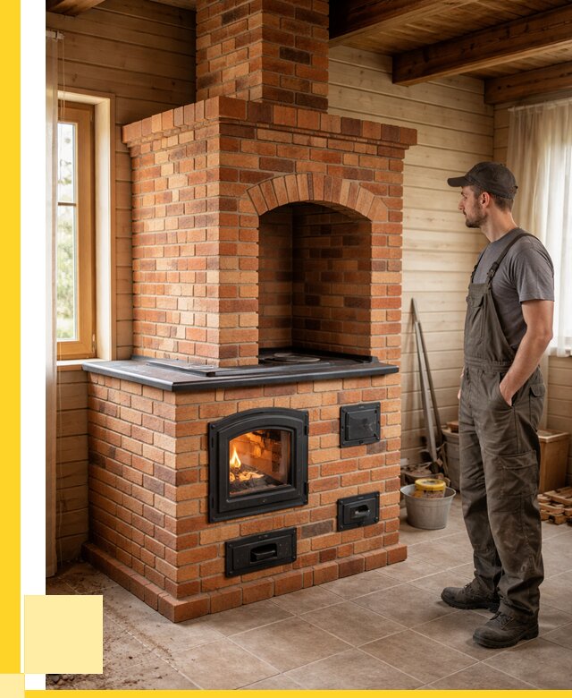 Кирпичные печи в Феодосии: купить от 152370 р. | ЭриданФдс