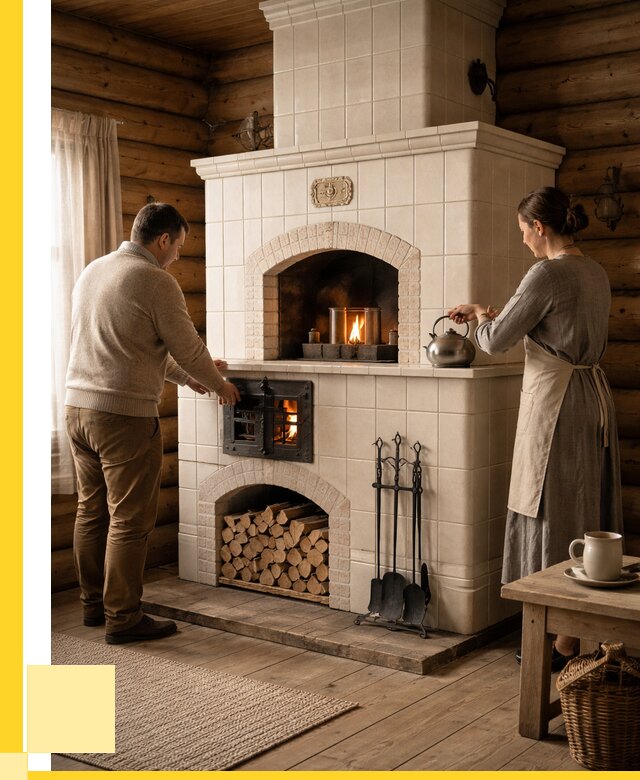 Русские печи в Феодосии: установка от 152370 р. ЭриданФдс