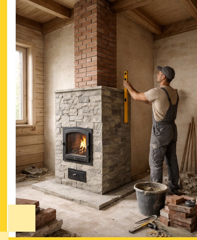 Печи и дымоходы под ключ в Феодосии от 45711 р., ЭриданФдс