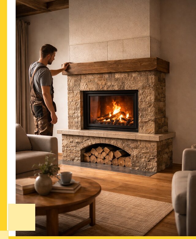 Печи камины для дома под ключ в Феодосии от 55869 р. | ЭриданФдс