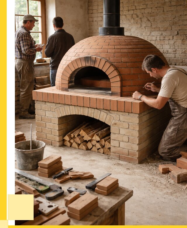 Помпейская печь дровяная для пиццы в Феодосии | ЭриданФдс от 203160 р.