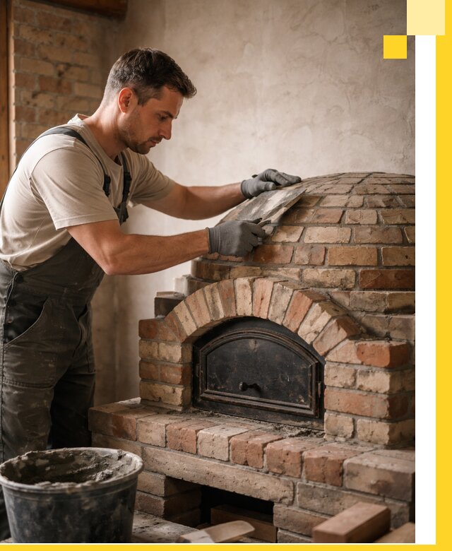 Изготовление и монтаж помпейских печей на заказ в Феодосии