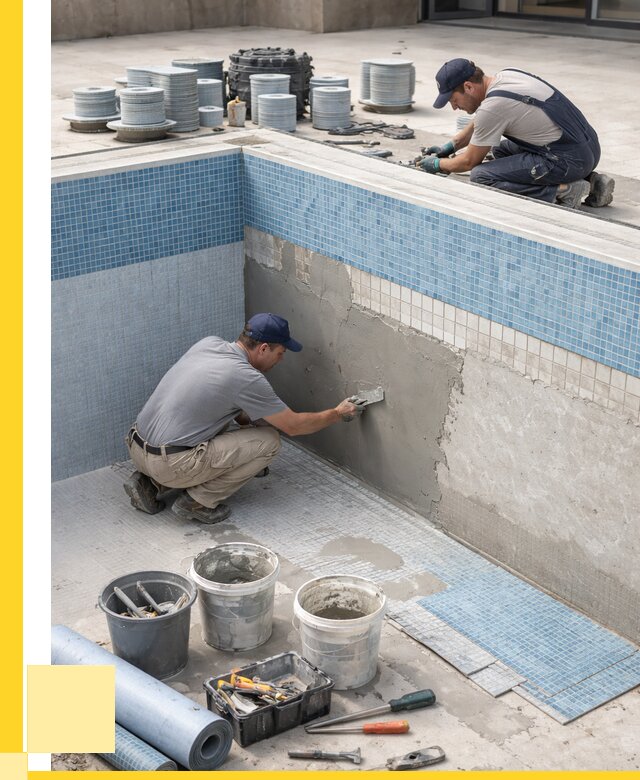 Ремонт и обслуживание бассейнов в Феодосии от 25395 р. | ЭриданФдс