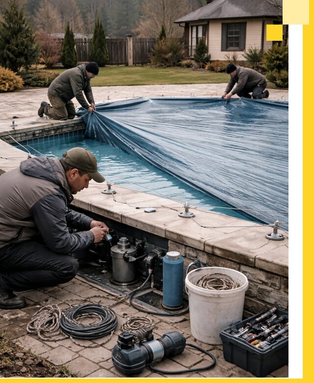 Консервация бассейнов в Феодосии: подготовка к длительному хранению