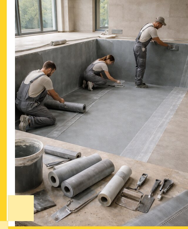 Гидроизоляция бассейнов в Феодосии от 2032 р., ЭриданФдс