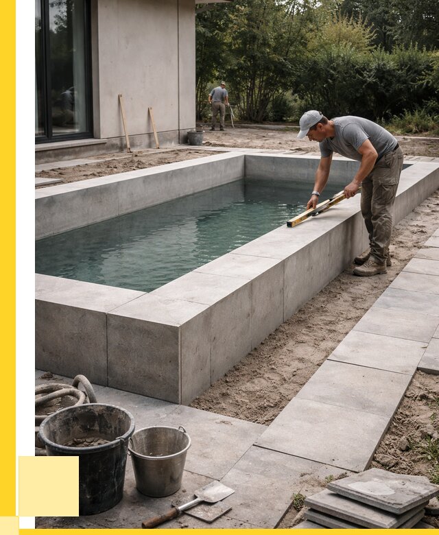 Строительство бетонного бассейна в Феодосии от 1218960 р. | ЭриданФдс