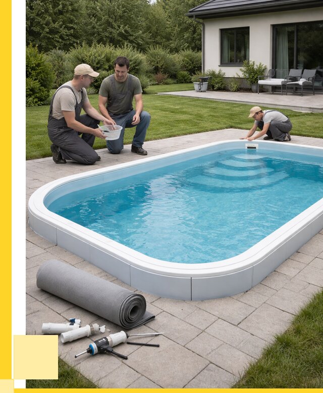 Пластиковый бассейн купить в Феодосии от 253950 р., ЭриданФдс