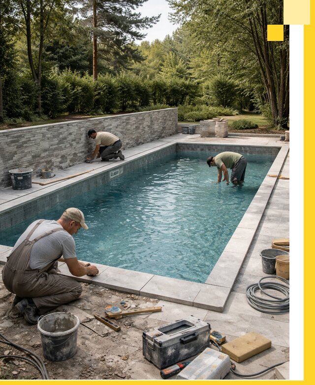 Проектирование и строительство частных бассейнов в Феодосии