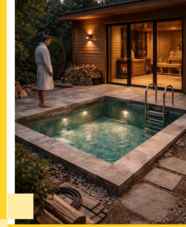 Бани с бассейном под ключ в Феодосии от 96501 р. | ЭриданФдс