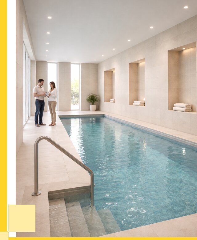 Бассейны в помещении под ключ в Феодосии от 1523700 р. | ЭриданФдс