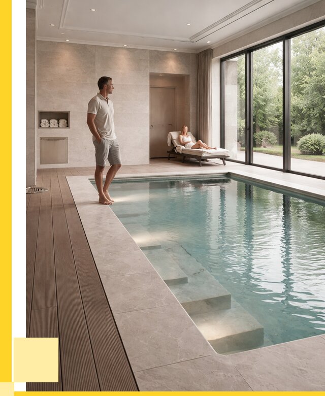 Бассейны в коттедже под ключ в Феодосии от 1218960 р. | ЭриданФдс