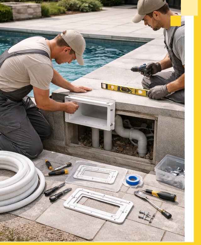 Поставка и установка скиммеров для бассейнов в Феодосии