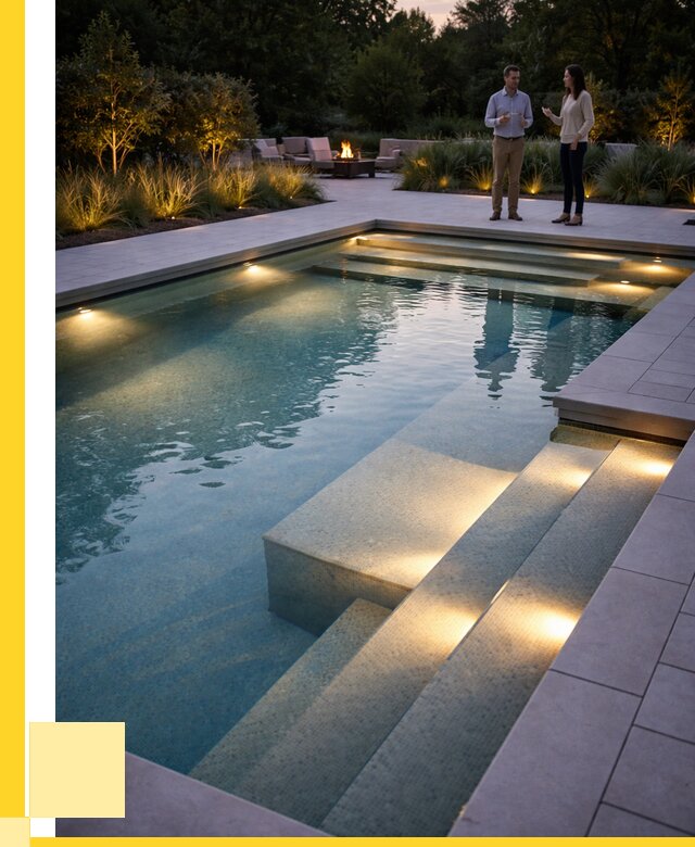 Освещение бассейнов в Феодосии под ключ от 25395 р. | ЭриданФдс