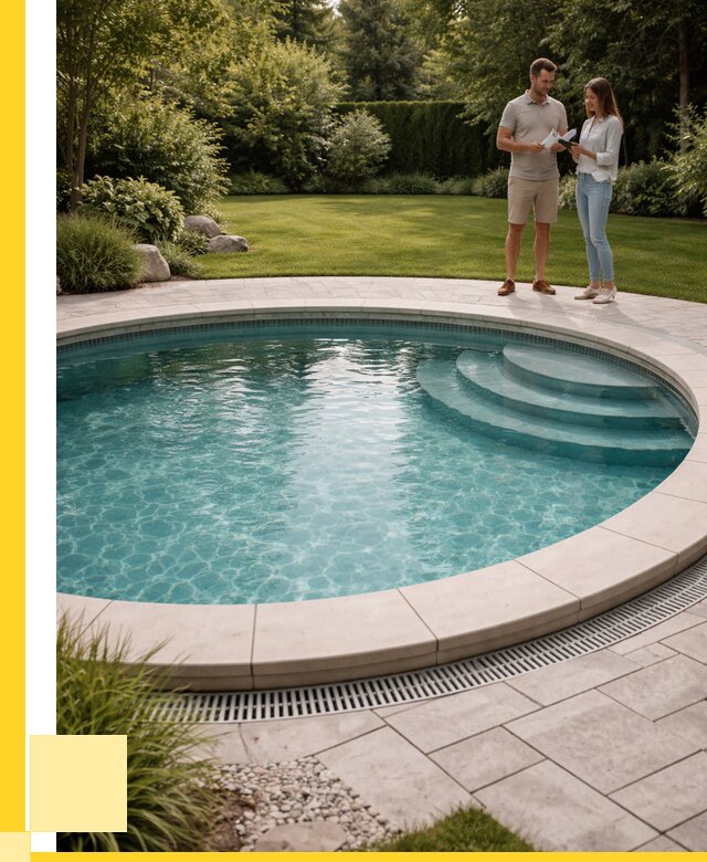 Круглые каркасные бассейны купить в Феодосии от 253950 р. | ЭриданФдс