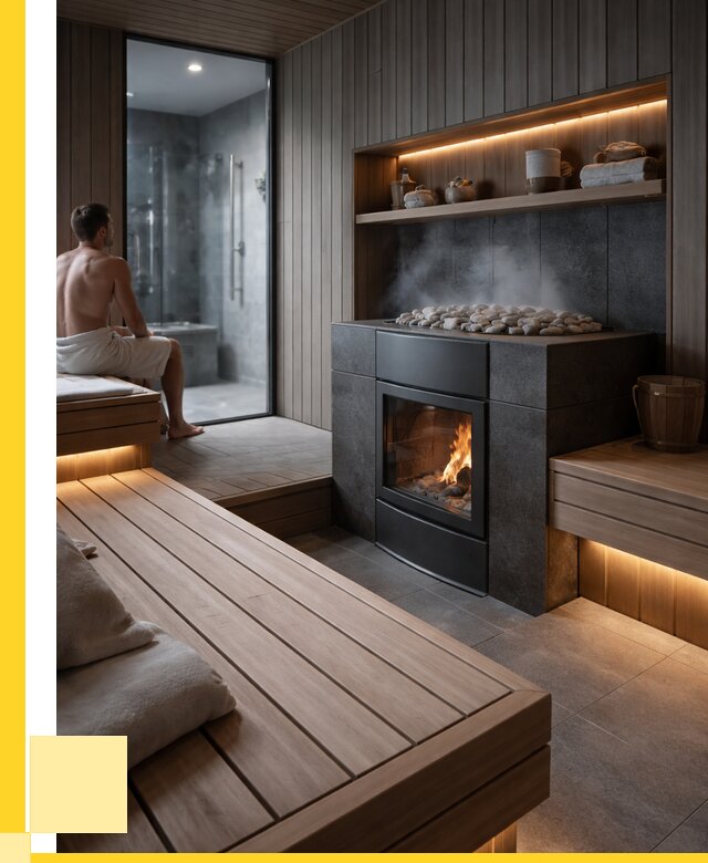 Проект сауны в частном доме в Феодосии от 35553 р. | ЭриданФдс