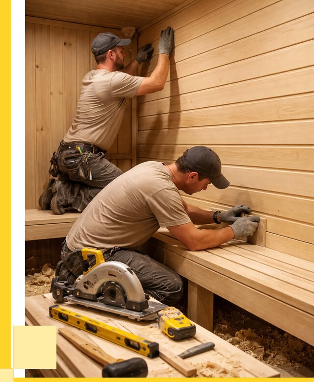 Обшивка саун вагонкой в Феодосии от 2540 р. | ЭриданФдс