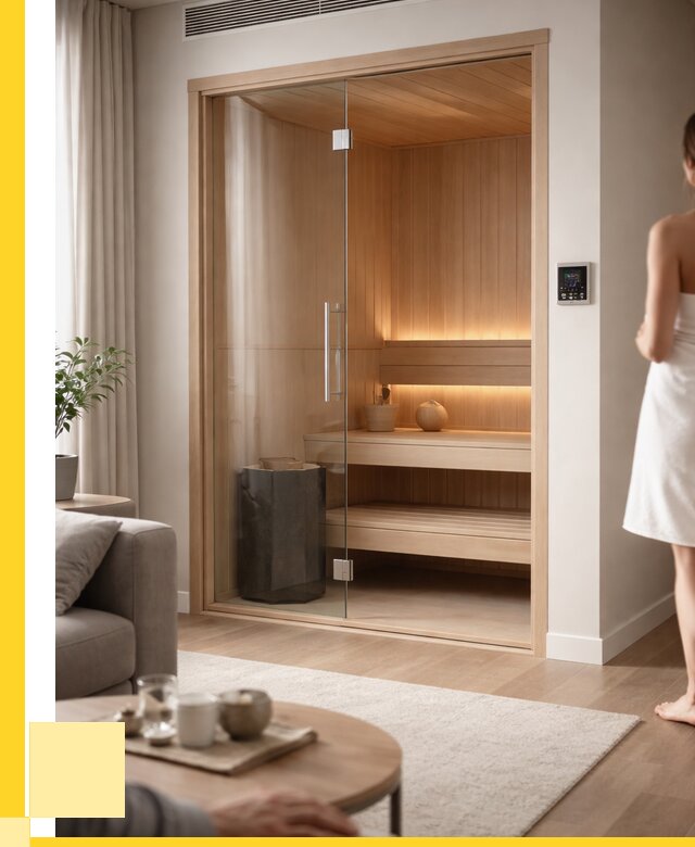 Сауна в квартире под ключ в Феодосии от 121896 р. ЭриданФдс