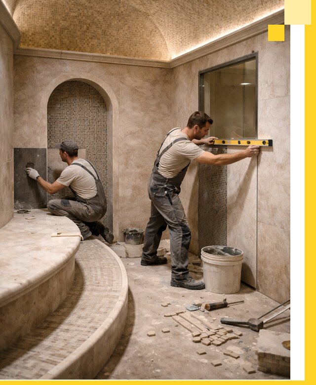 Проектирование и строительство саун с хамамом под ключ в Феодосии