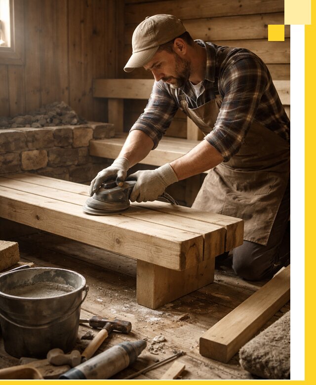 Ремонт бань под ключ в Феодосии с гарантией качества и сроков