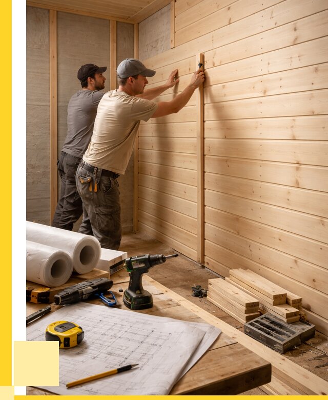 Обшивка бани вагонкой в Феодосии от 1219 р., ЭриданФдс