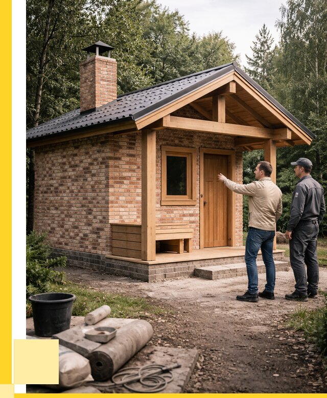 Кирпичные бани и печи в Феодосии от 355530 р. | ЭриданФдс