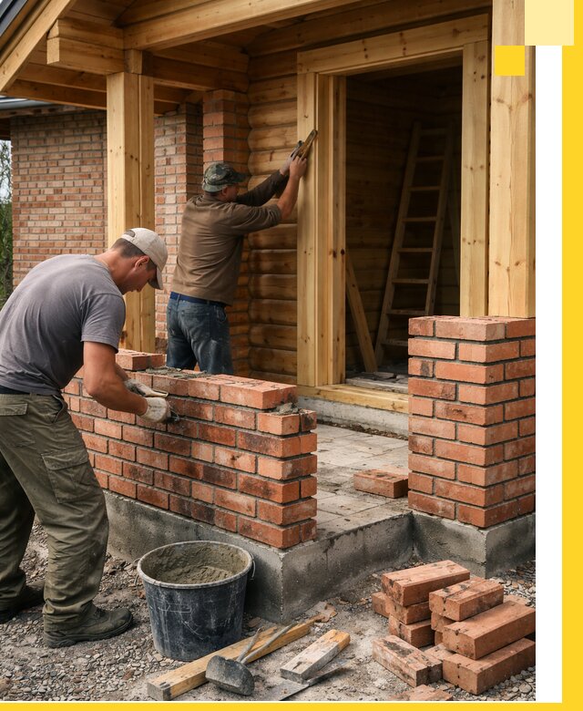 Строительство кирпичных бань под ключ в Феодосии с гарантией качества