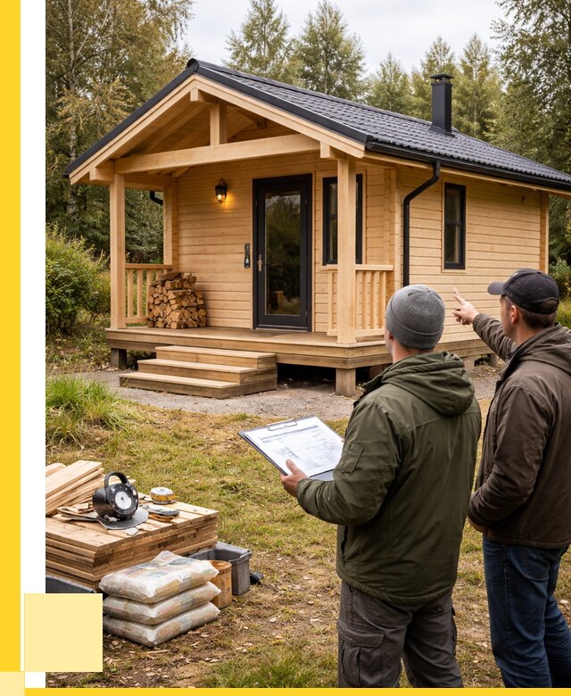 Каркасные бани под ключ в Феодосии от 304740 р. | ЭриданФдс