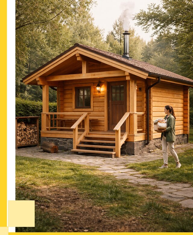 Купить баню под ключ в Феодосии от 660270 р. | ЭриданФдс