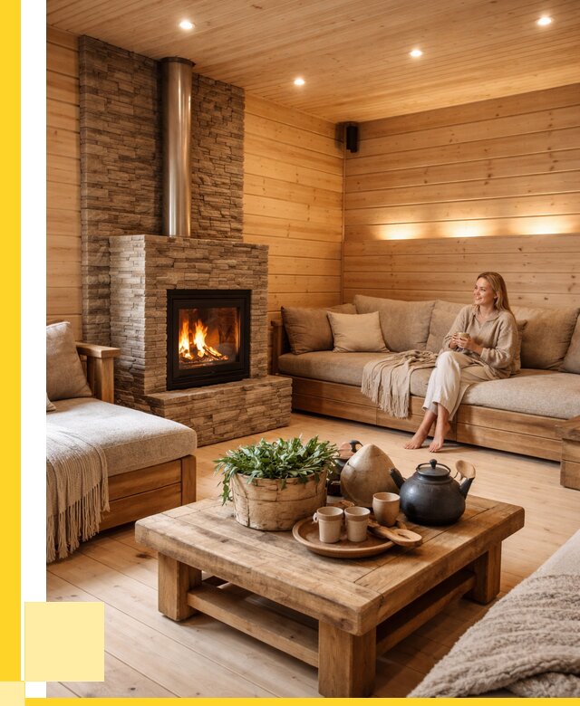 Проект бани с комнатой отдыха в Феодосии от 35553 р. | ЭриданФдс