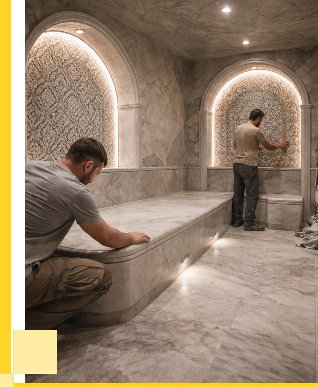 Турецкие бани под ключ в Феодосии от 253950 р. | ЭриданФдс