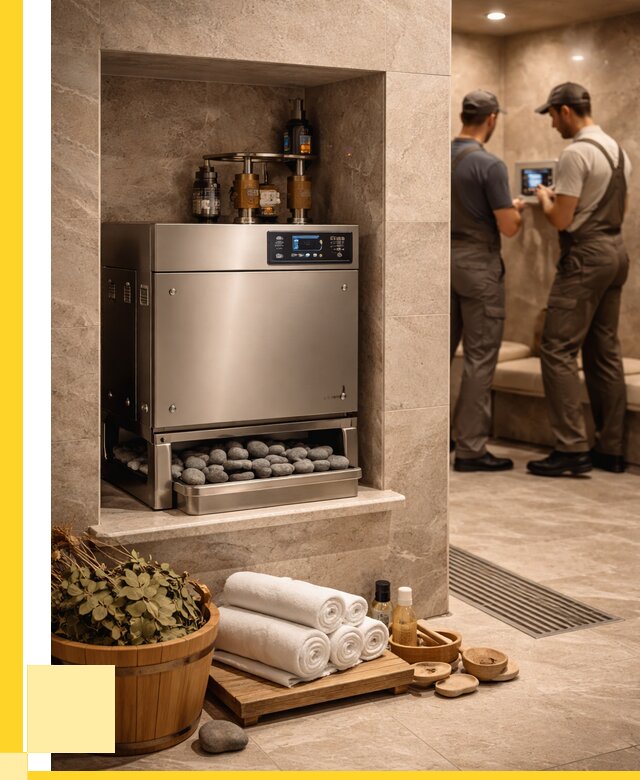 Парогенераторы для хамама в Феодосии от 76185 р. | ЭриданФдс