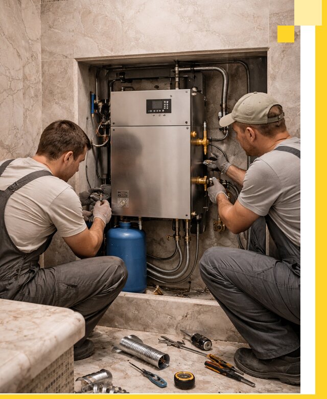 Продажа и установка парогенераторов для хамама в Феодосии