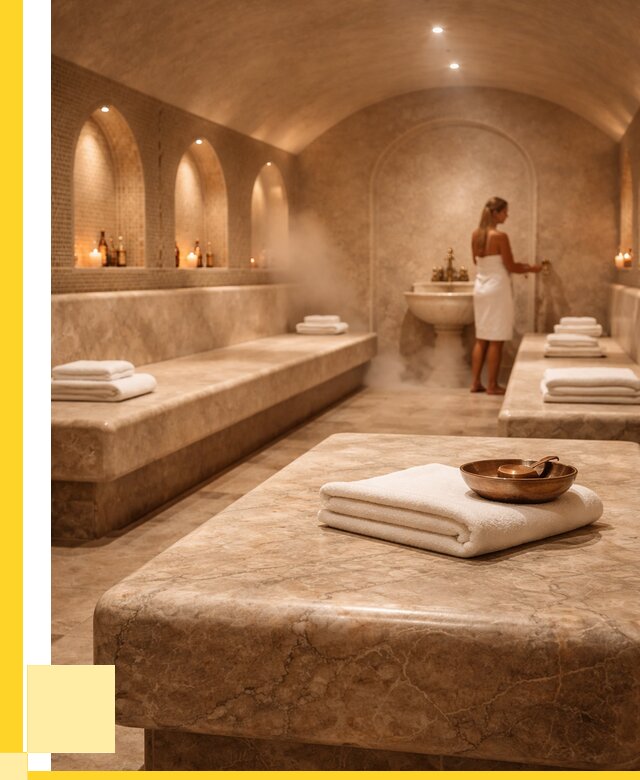 Лежаки для хамама в Феодосии под ключ от 35553 р. | ЭриданФдс