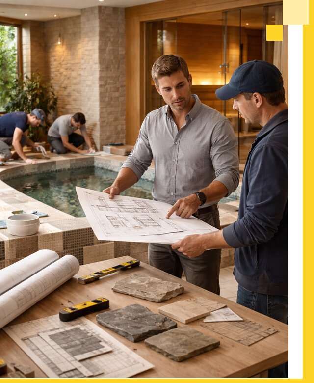 Проектирование SPA зон под ключ в Феодосии с инженерией